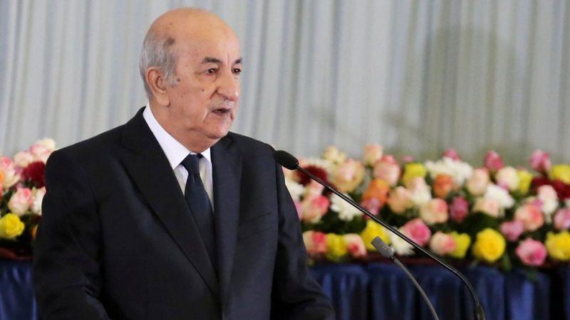 الرئيس الجزائري دخل في عزل صحي ذاتي منذ أيام