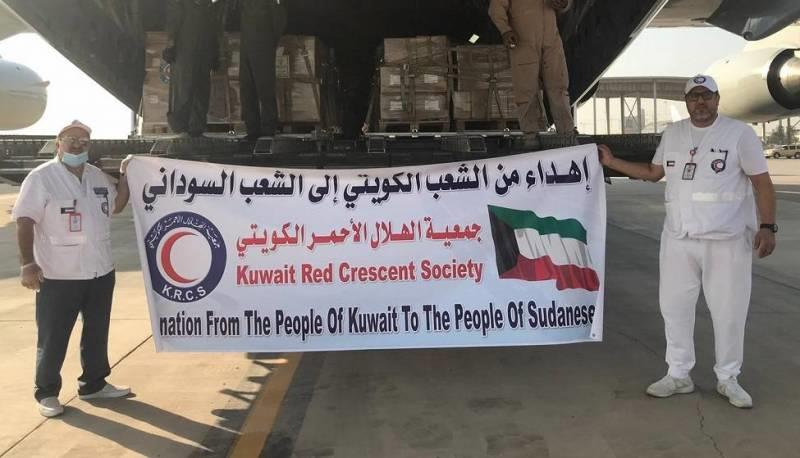 طائرات جسر المساعدات الجوي الكويتي إلى السودان