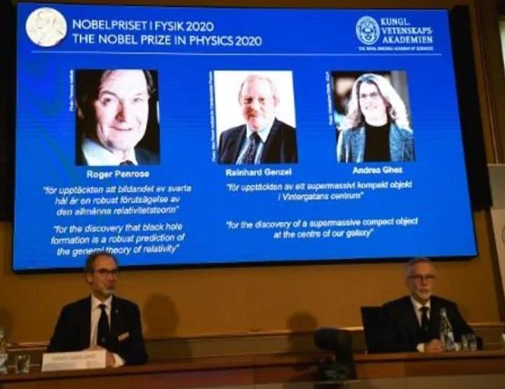 صور الفائزين الثلاثة بجائزة نوبل للفيزياء 2020 (من