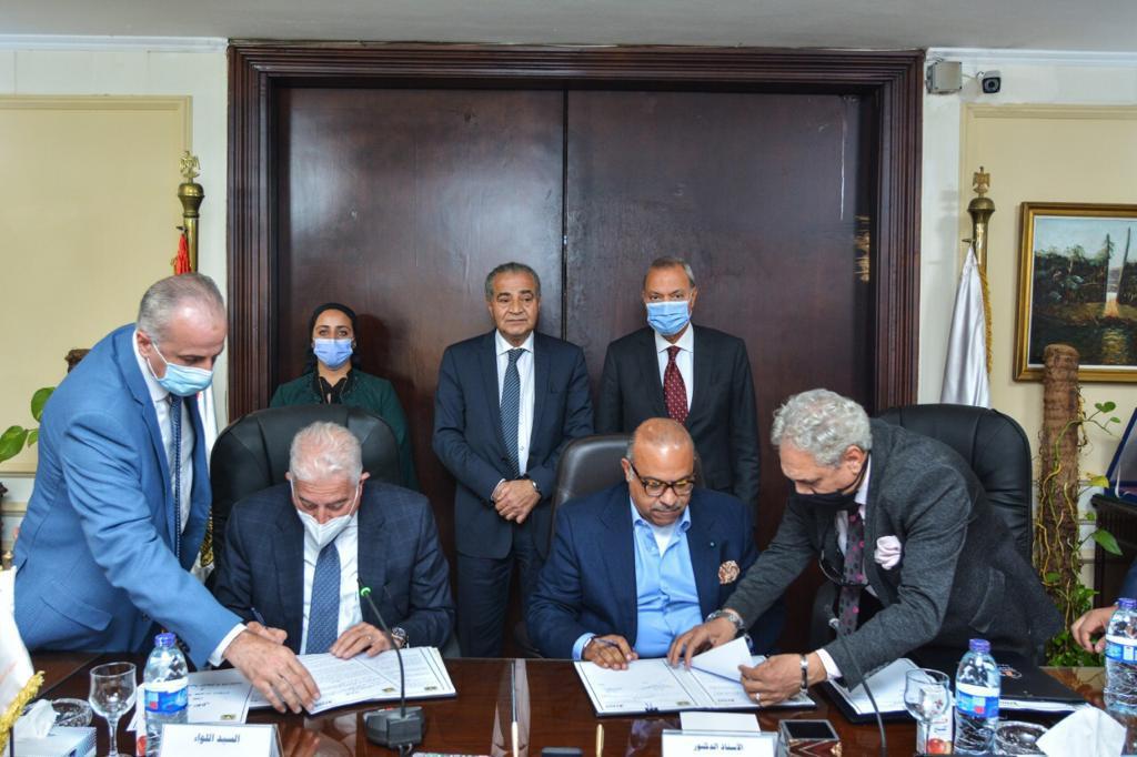 بروتوكول تعاون بين التموين ومحافظة جنوب سيناء لإنش