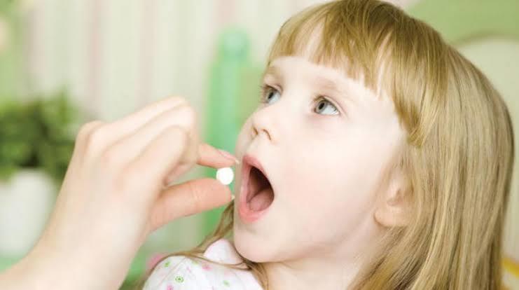 تناول المضادات الحيوية على الأطفال