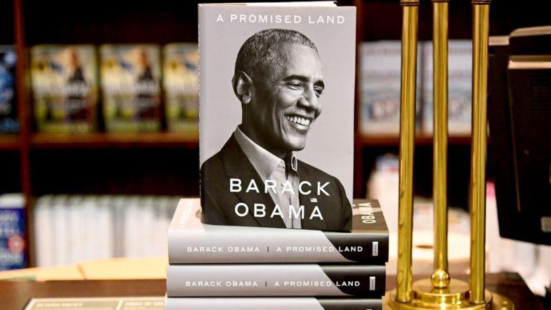 المجلد الأول من مذكرات باراك أوباما أرض الميعاد ال