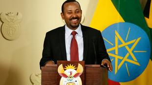 رئيس الوزراء الإثيوبي آبي أحمد في بريتوريا