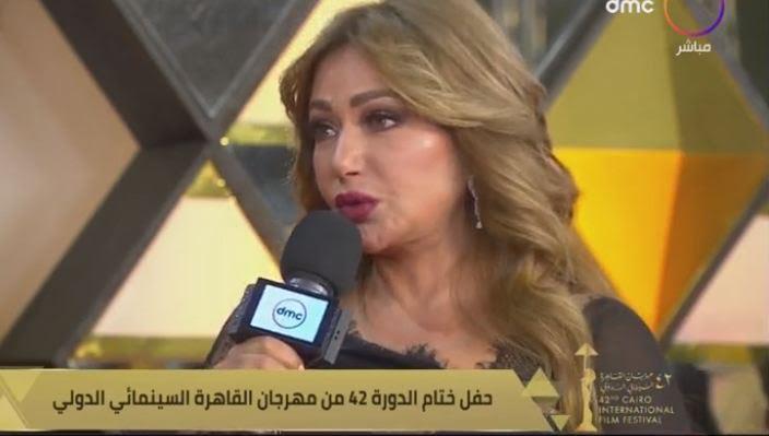 ليلى علوي من ختام القاهرة السينمائي
