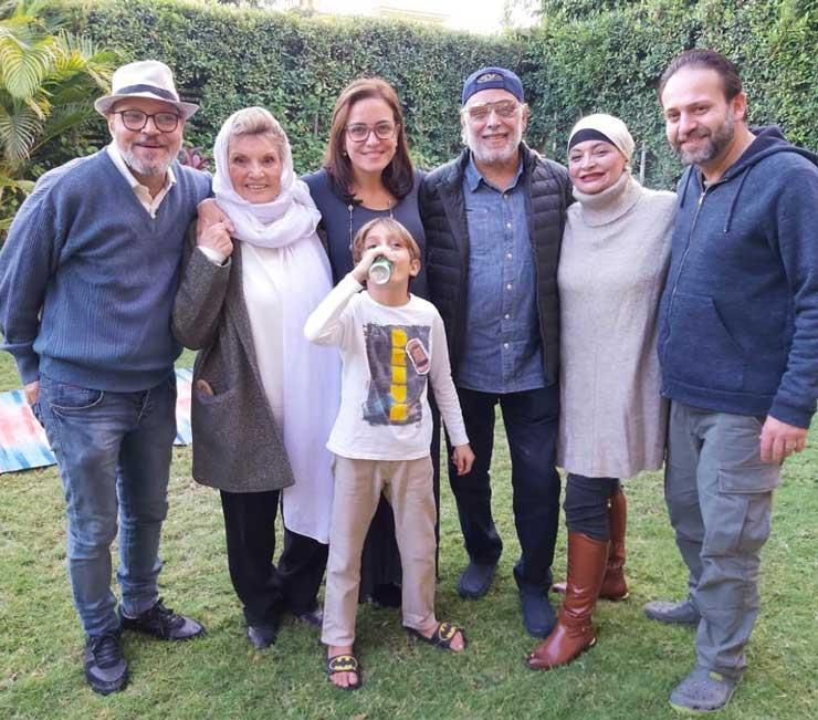 ريهام-عبد-الغفور-وعائلتها