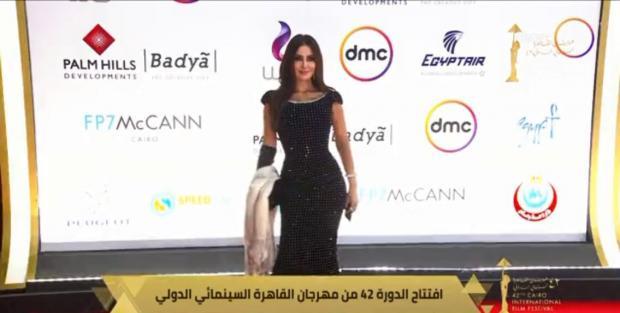 ميساء مغربي في حفل افتتاح القاهرة السينمائي