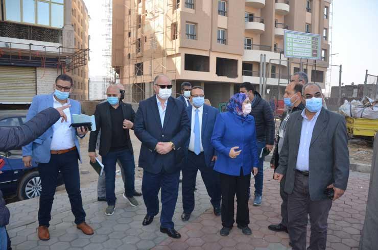 محافظ القاهرة يتفقد خط سير المومياوات الملكية