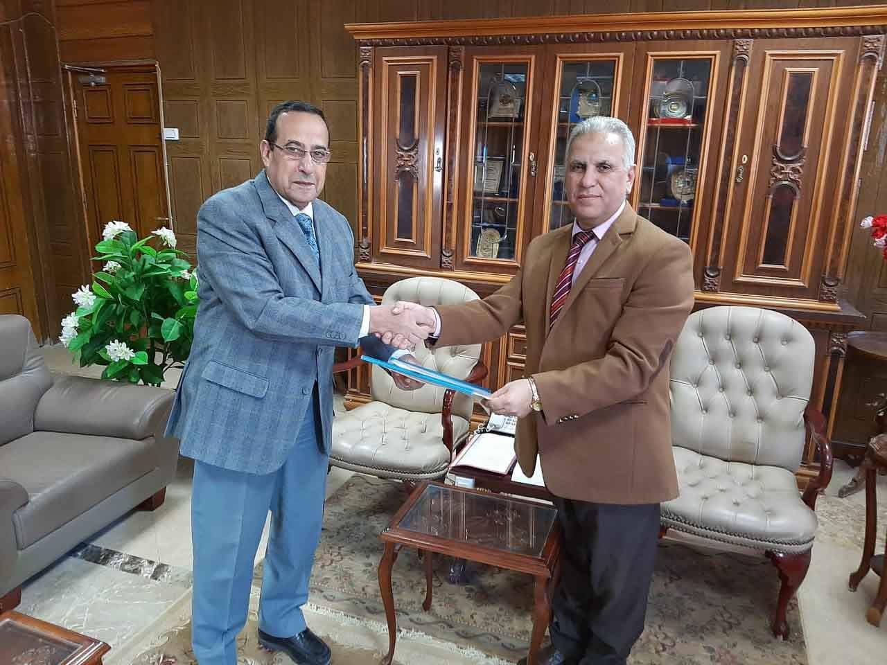 بروتوكول تعاون بين جامعة العريش وشمال سيناء