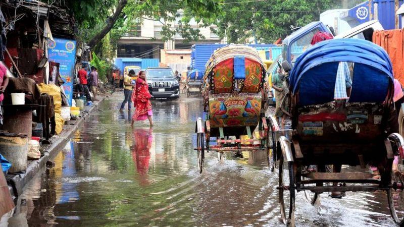 عندما ضرب موسم الأمطار الموسمية بنغلاديش هذا العام