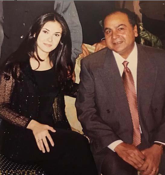 سمر مرسي ووالدها