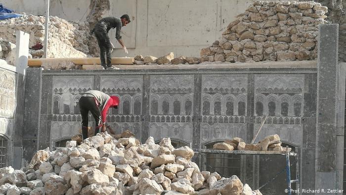 إعادة الإعمار في الموصل وجانب من عمل ''برنامج تعزي