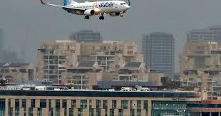 طائرة تابعة لشركة "فلاي دبي" الإماراتية تحط في مطا