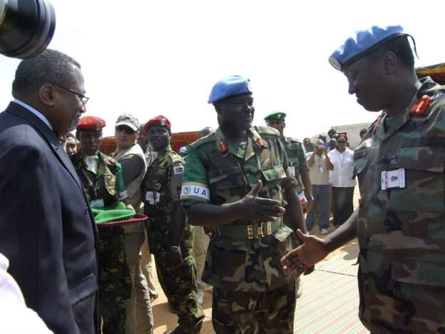 مهمة حفظ السلام المشتركة بين الاتحاد الأفريقي والأ