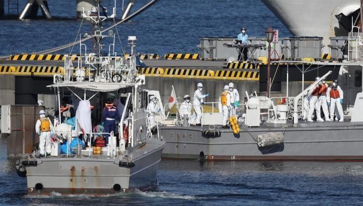 إصابات جديدة بفيروس كورونا على متن سفينة يوكوهاما 