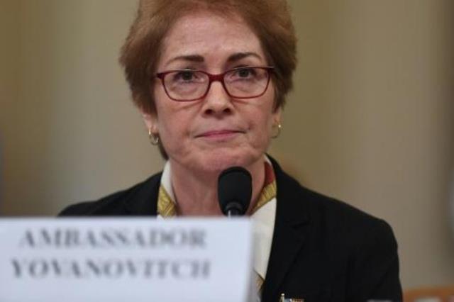 السفيرة الأميركية السابقة في اوكرانيا ماري يوفانوف