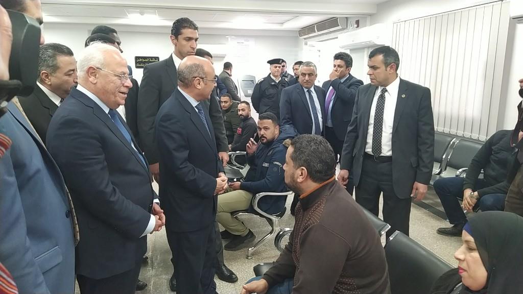 وزير العدل يتفقد مكتب التوثيق المُطور في بورسعيد 