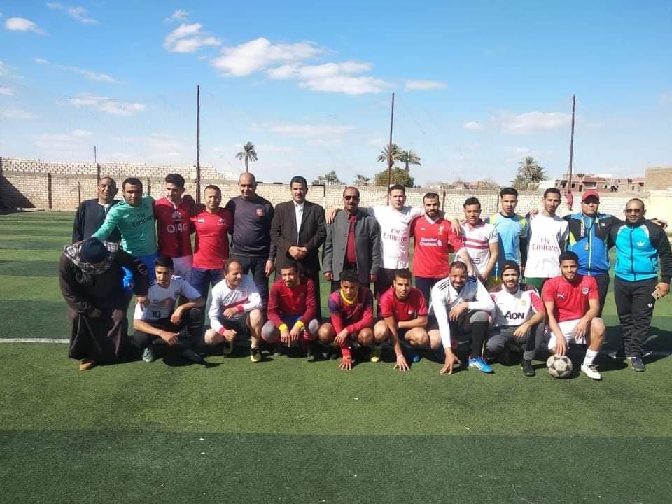دوري لكرة القدم داخل القرى في المنيا