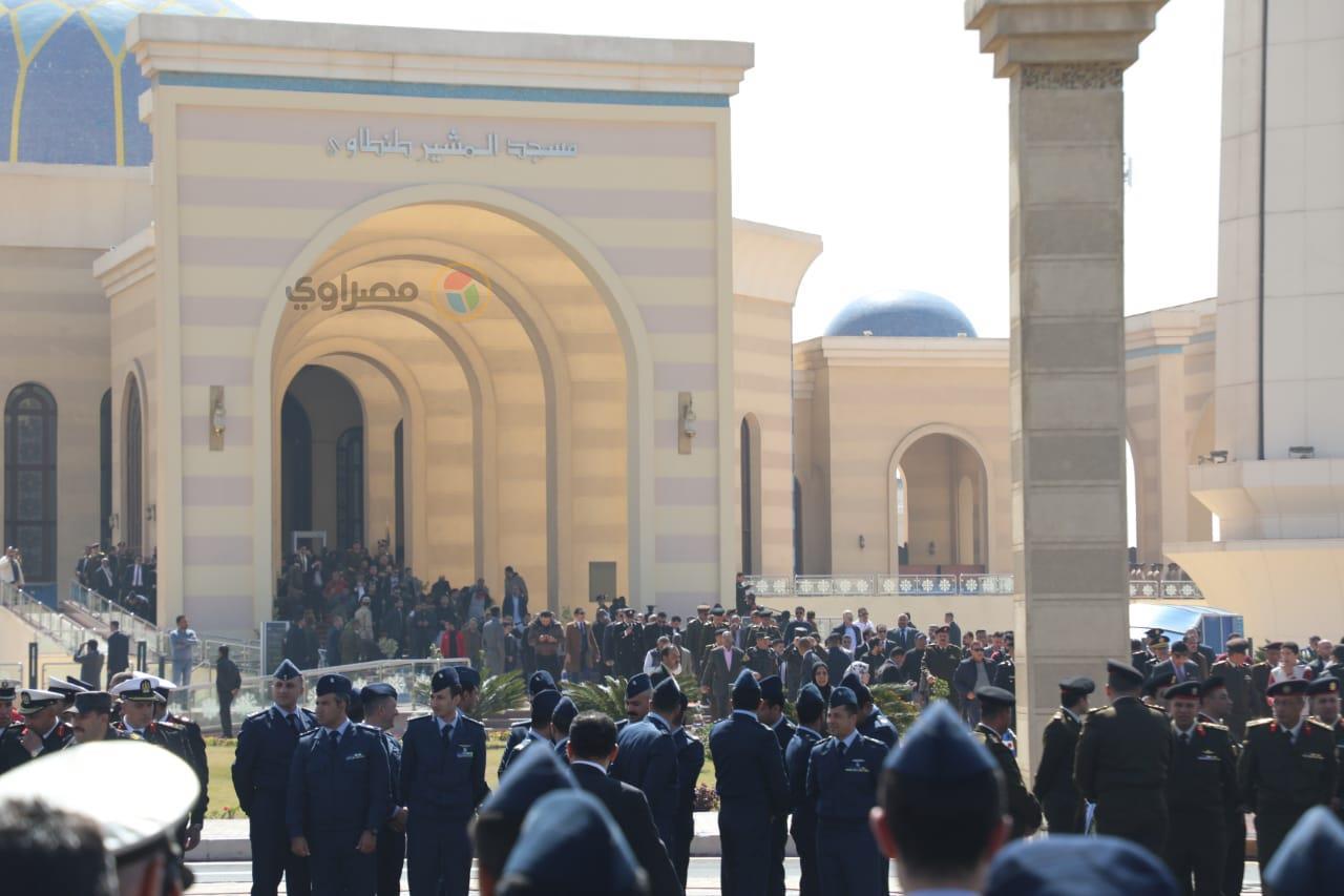 جنازة مبارك من مسجد المشير طنطاوي