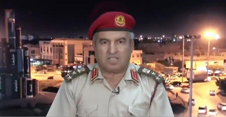 مدير إدارة لتوجية المعنوي في الجيش الليبي خالد الم