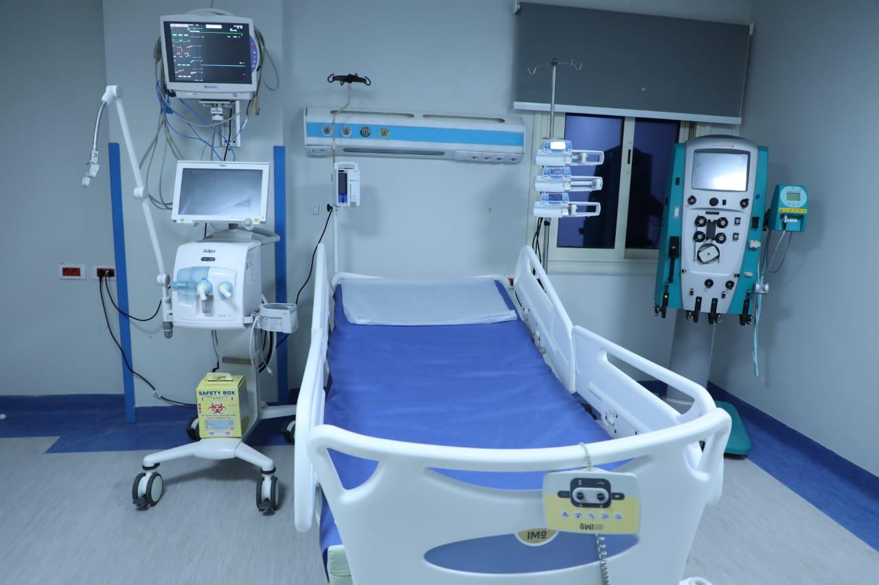 مستشفى النجيلة بعد تجهيزه لعزل المصابين بكورونا 