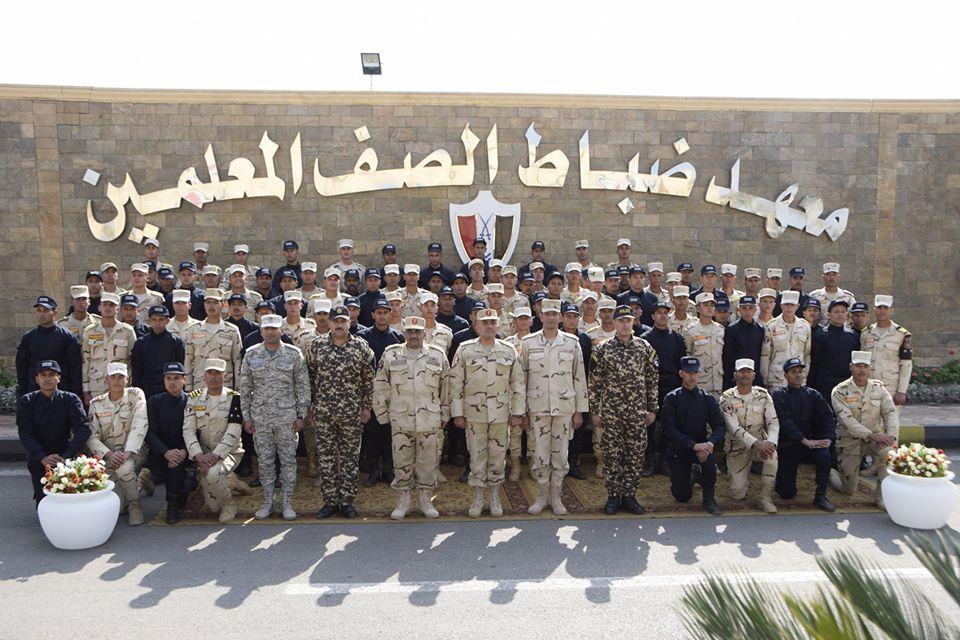 القوات المسلحة تستضيف طلبة معهد معاوني الأمن