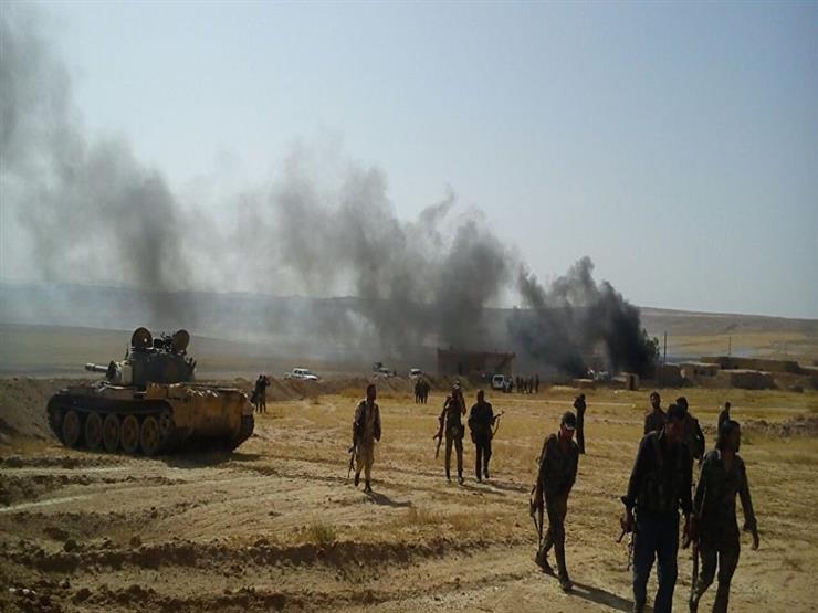 قصف مواقع تابعة للجيش السوري