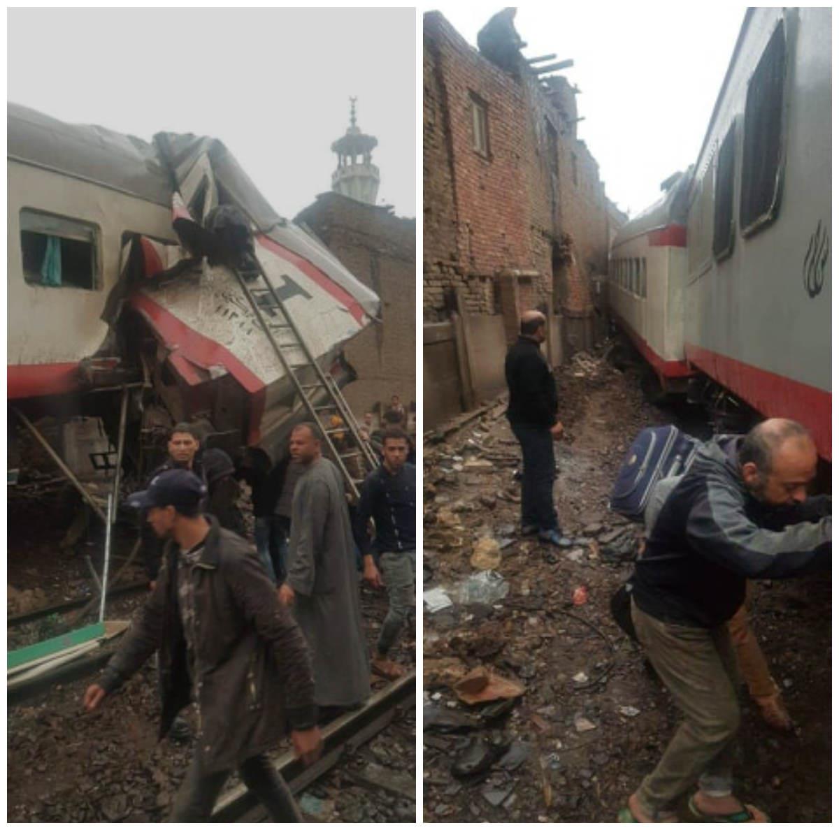 حادث قطاري روض الفرج
