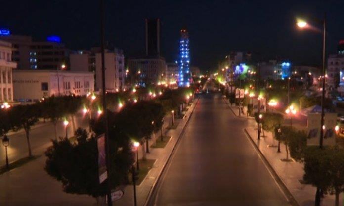 شوارع العاصمة تونس