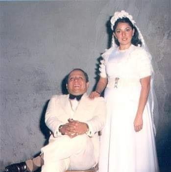 جورج سيدهم وزوجته