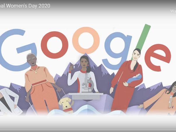 جوجل يحتفي باليوم العالمي للمرأة