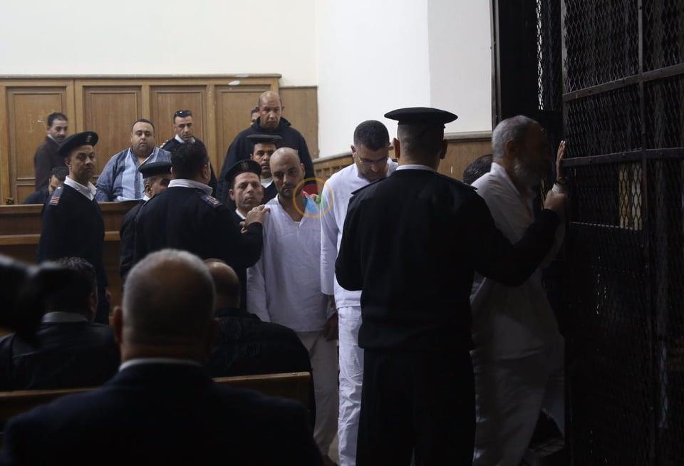 محاكمة المتهمين بحادث قطار محطة مصر
