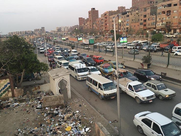 خريطة الكثافات في شوارع وميادين القاهرة والجيزة