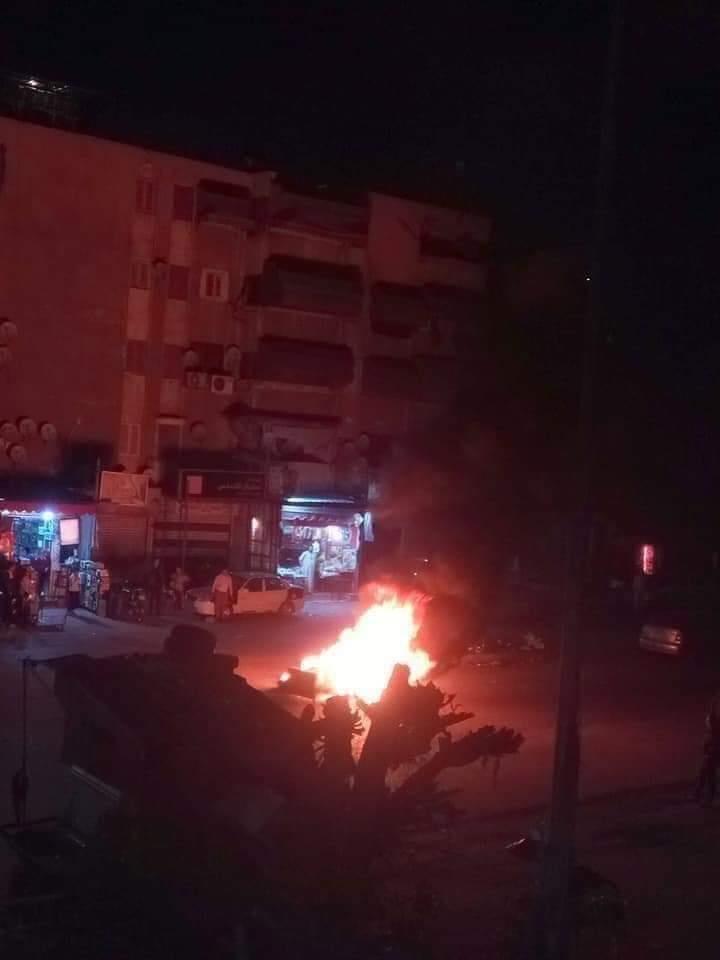 حرق ملابس مريضة بكورونا في بورسعيد