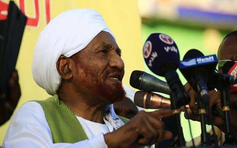 رئيس حزب الامة القومي السوداني