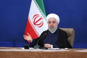 صورة وزعتها الرئاسة الإيرانية في 29 نيسان/أبريل 20
