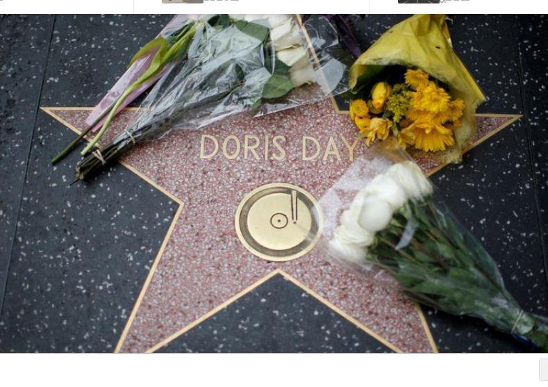نجمة دوريس داي ع ممر المشاهير