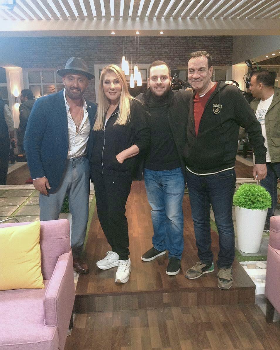 نادية الجندي والسقا