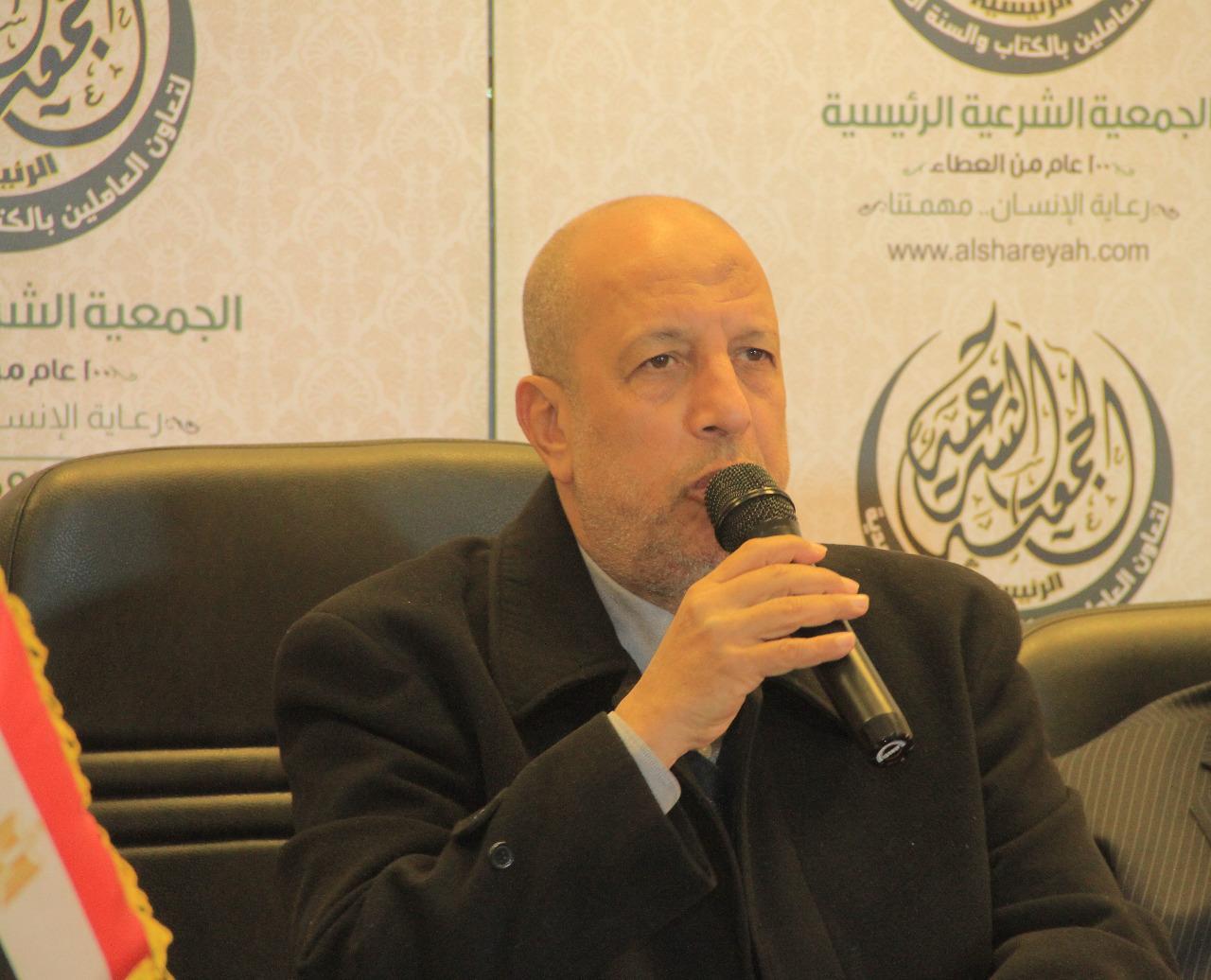 مصطفى اسماعيل الأمين العام للجمعية الشرعية