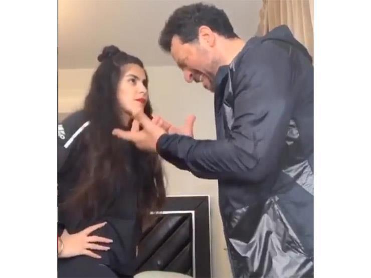 ماجد المصري وزوجته