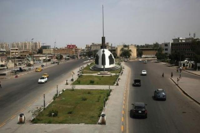 أحد شوارع بغداد في 08 نيسانابريل 2020