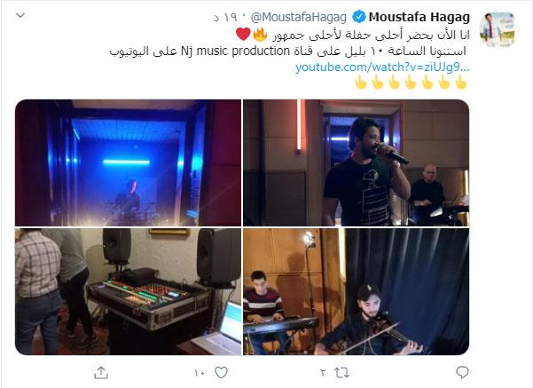 مصطفى حجاج عبر تويتر