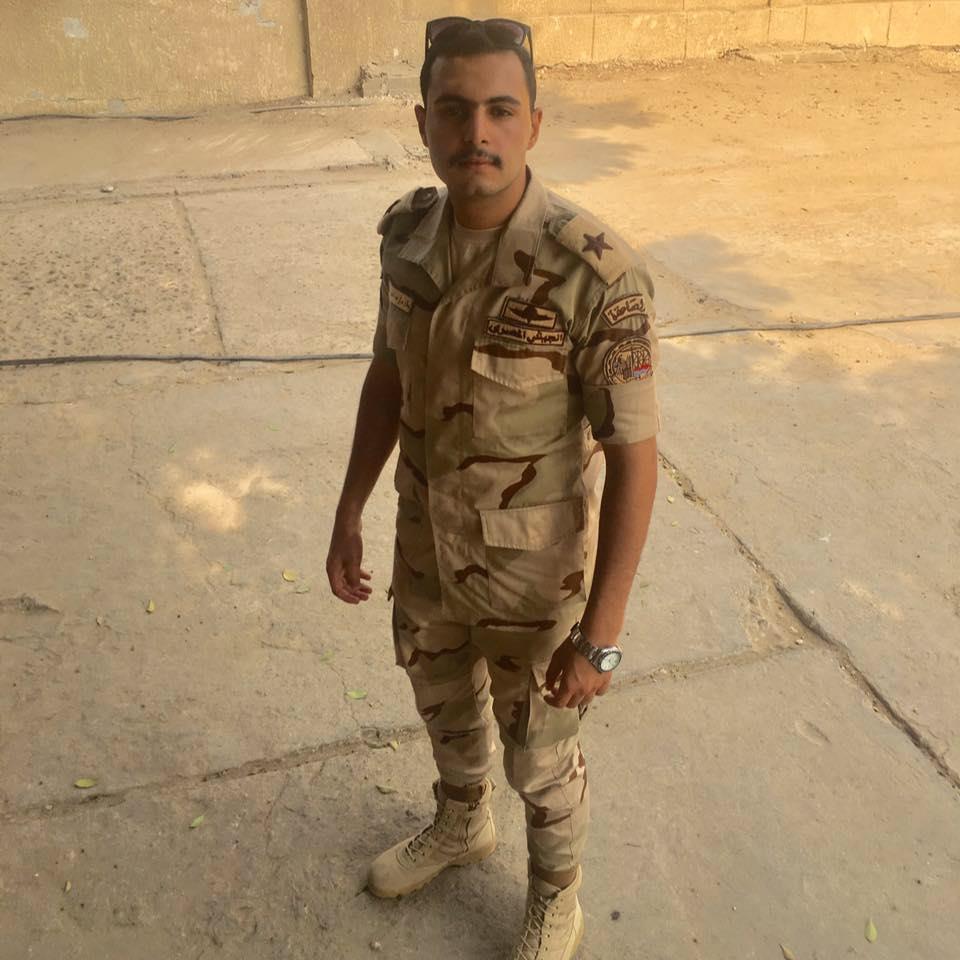 الشهيد الملازم عبد الحميد الإمام ضحية حادث سيناء ا