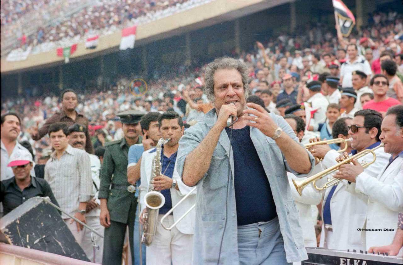 صورة رئيسية- الفنان محمد نوح في ستاد القاهرة