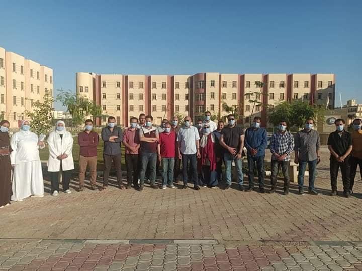 الفرق الطبية بالمدينة الجامعية 