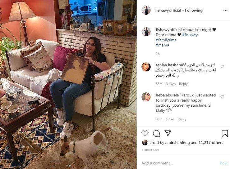 زوجة أحمد الفيشاوي