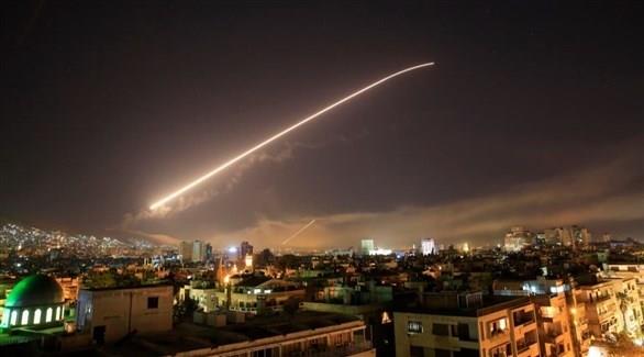 غارات صاروخية على سوريا