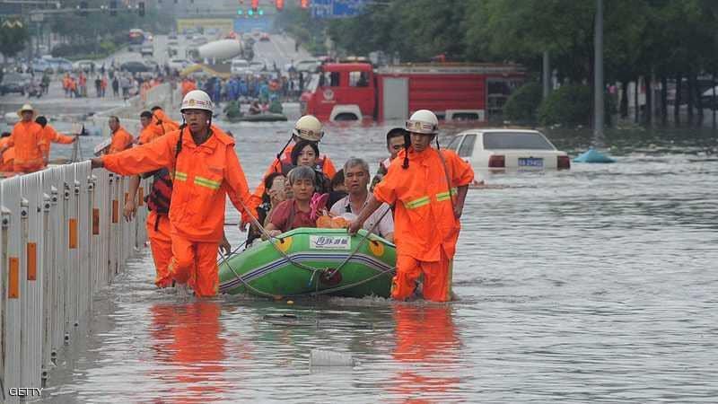 فيضانات في الصين - ارشيفية