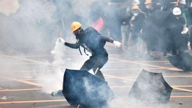 هزت الاحتجاجات هونغ كونغ العام الماضي ، بسبب مشروع