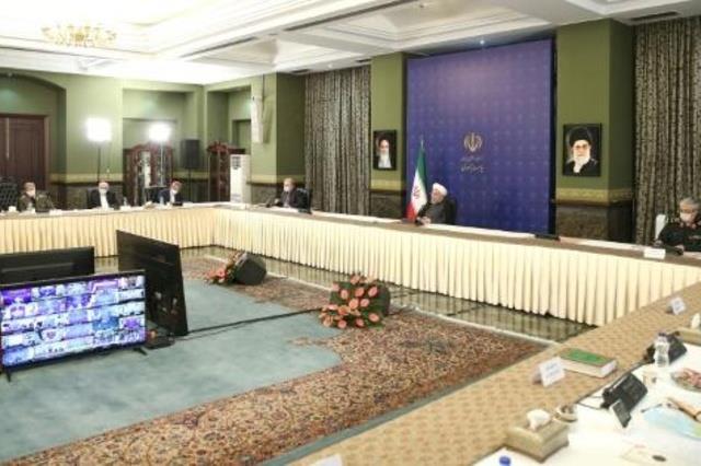 صورة وزعتها الرئاسة الإيرانية