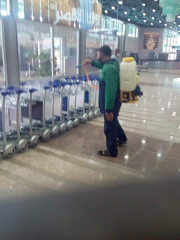 استعدادات مطار الأقصر لعودة الرحلات